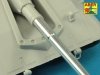 Aber 72L-67 170 mm A/T gun barrel for German Jagdpanzer E-100 (1:72)